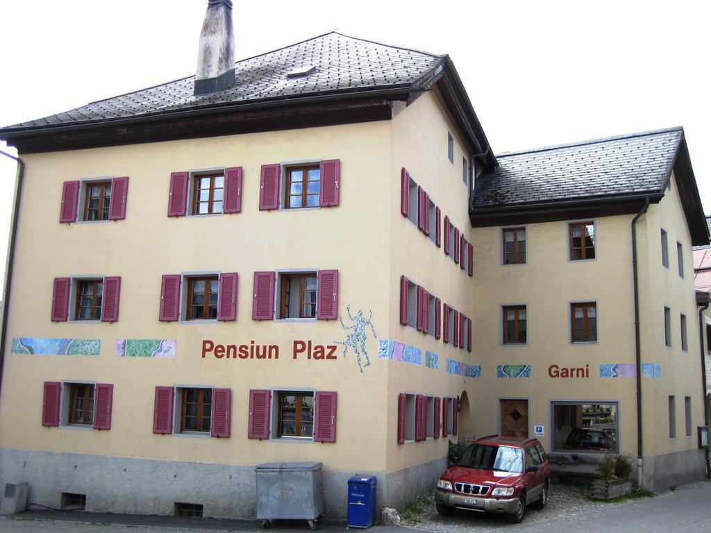 Pensiun Garni Plaz Hotel Scuol Ngoại thất bức ảnh