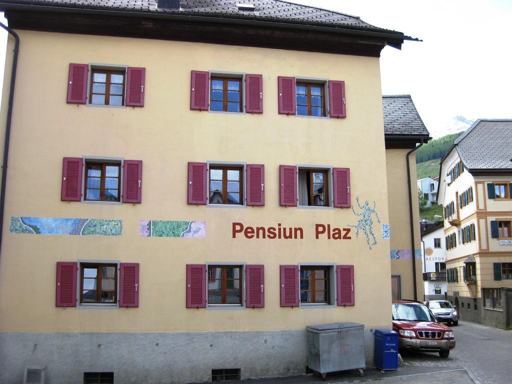 Pensiun Garni Plaz Hotel Scuol Ngoại thất bức ảnh